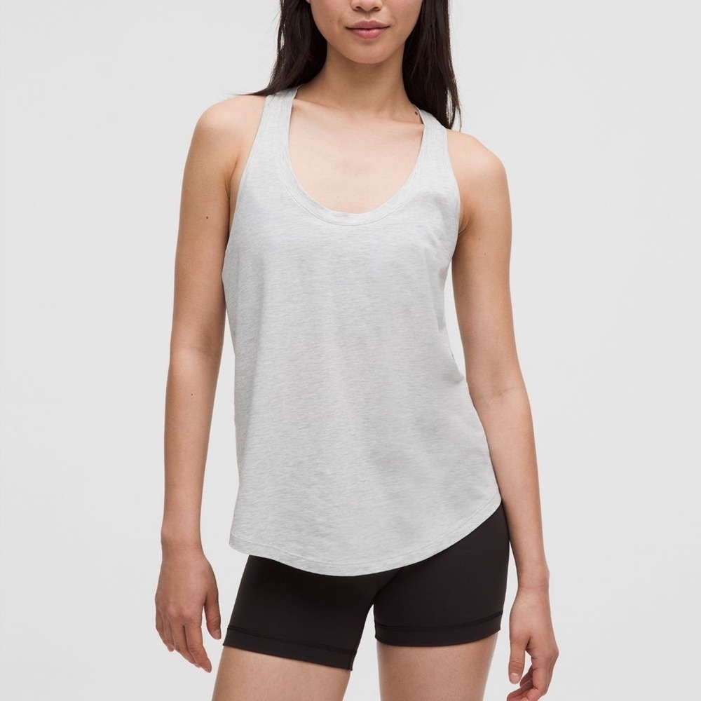 Lululemon Love Tank Top - Heathered Light Grey